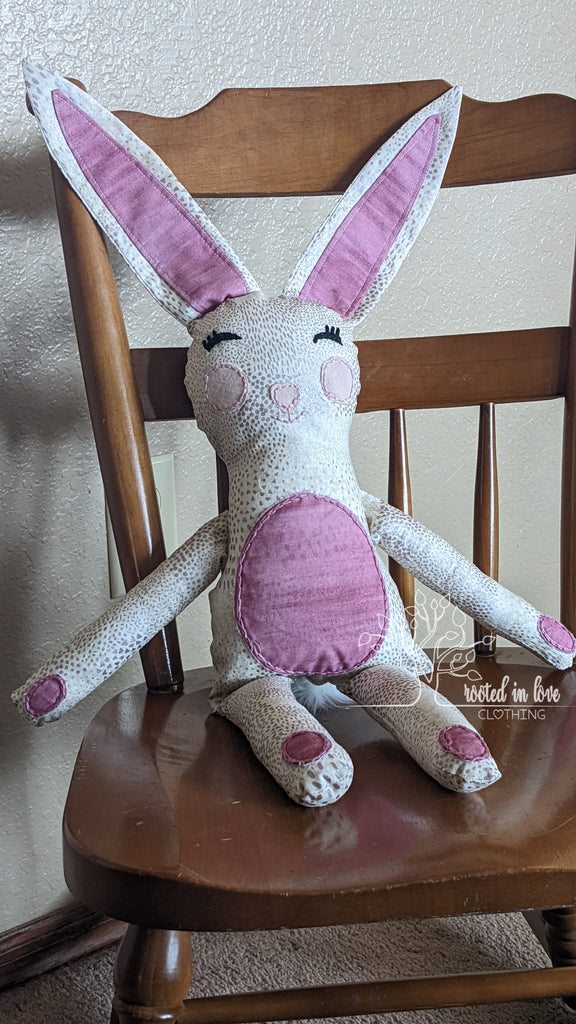 Magenta Bunny Lovey – Rooted in Love Clothing