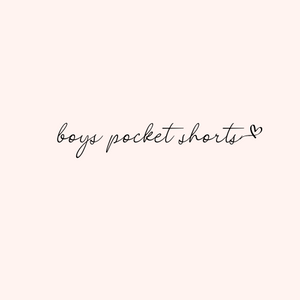 Boys Pocket Shorts