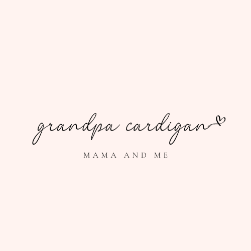 Mama and Me Grandpa Cardigans